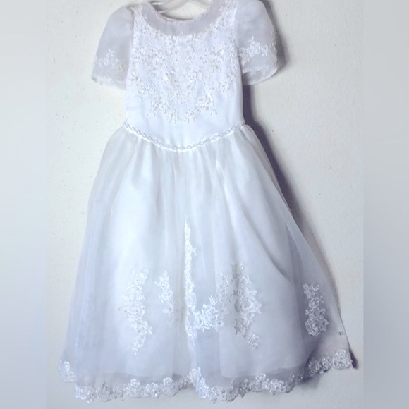 J J Anjorden usa Other - JJ Anjorden Formal appliqué pearls Dress Communion 8.
